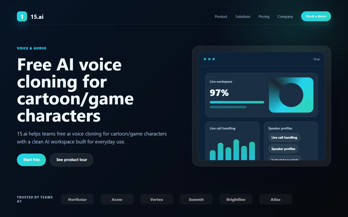 15.ai screenshot