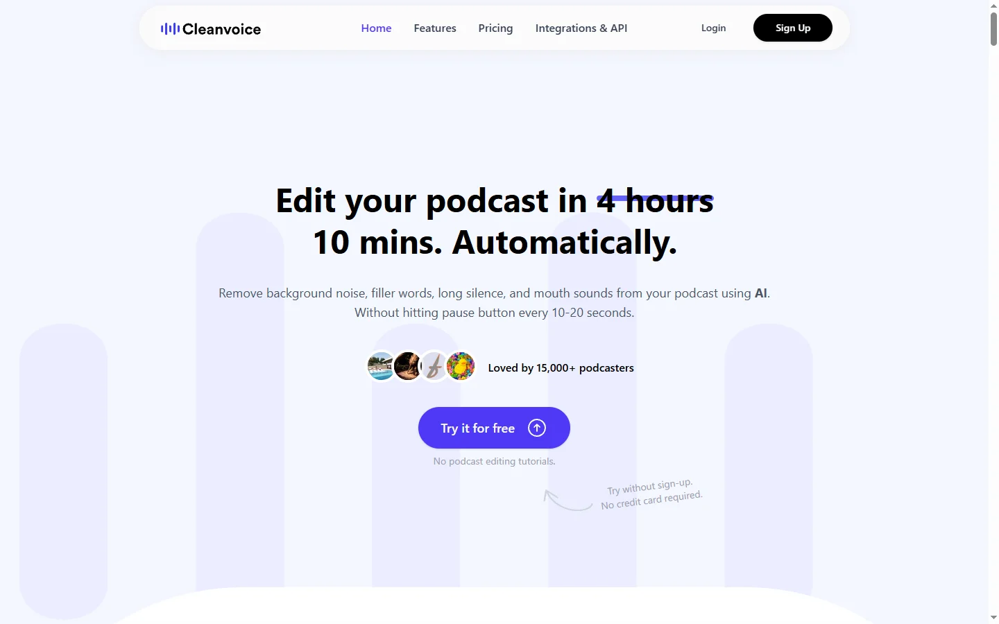 Cleanvoice AI screenshot