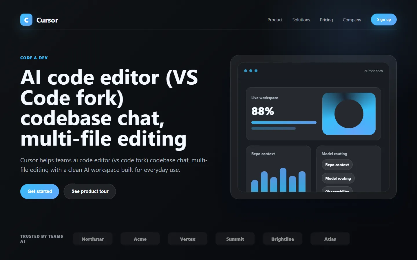 Cursor screenshot