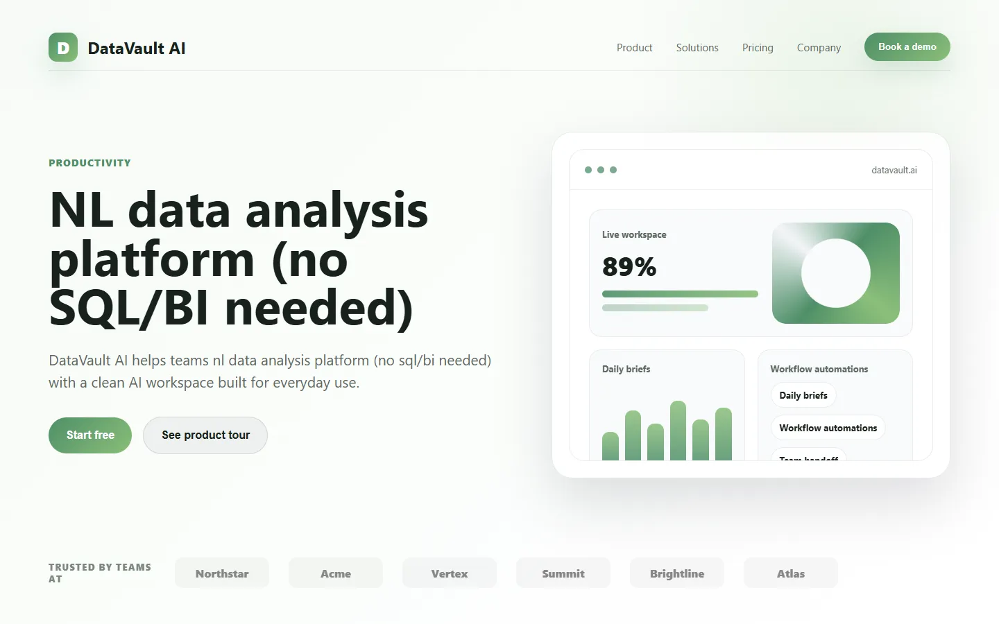 DataVault AI screenshot