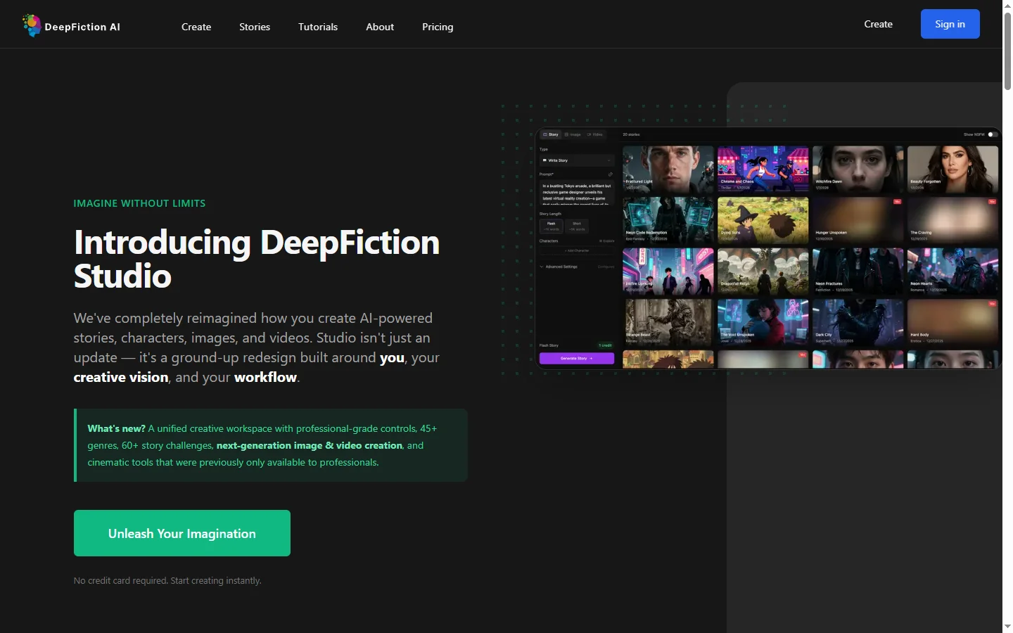 DeepFiction AI
