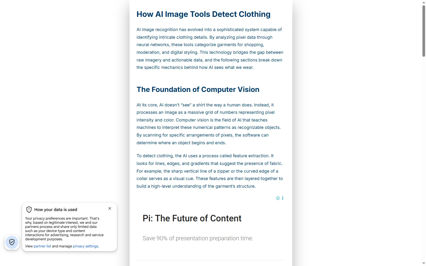 Dessi AI screenshot