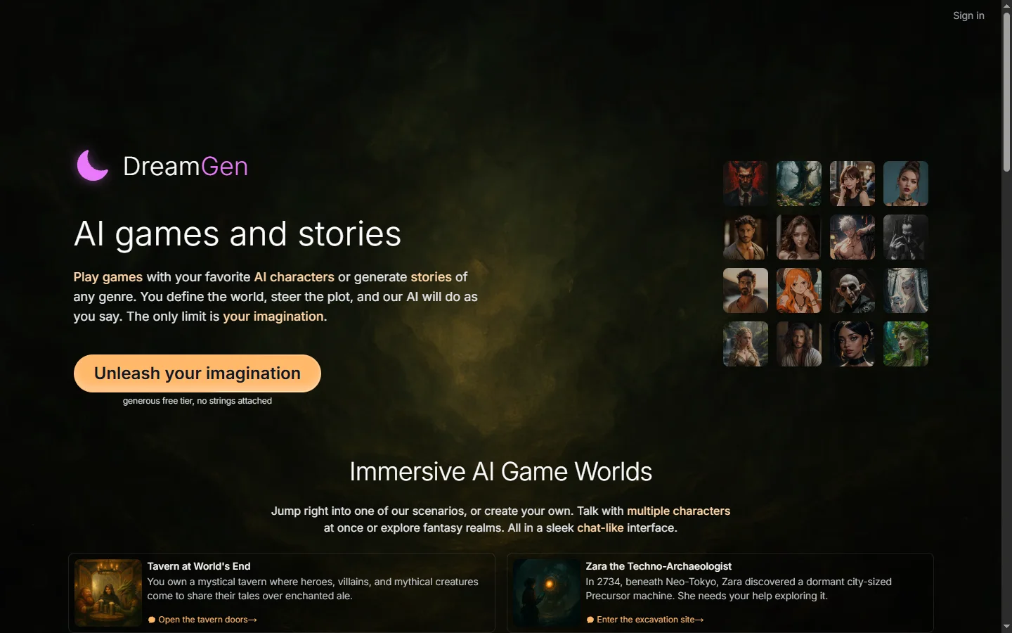 DreamGen AI
