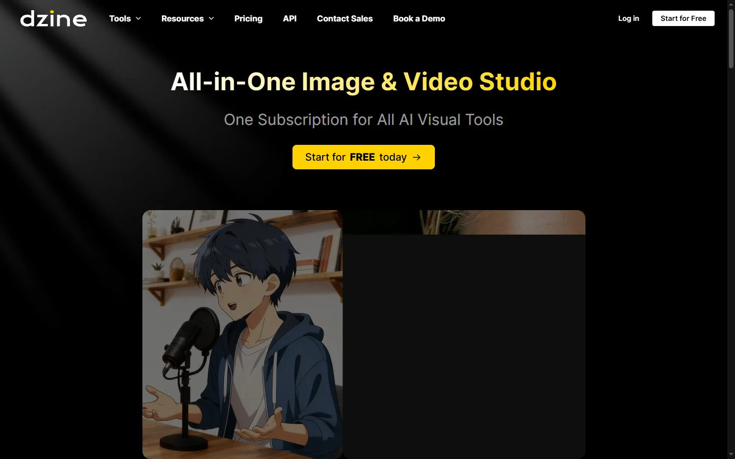 Dzine AI screenshot