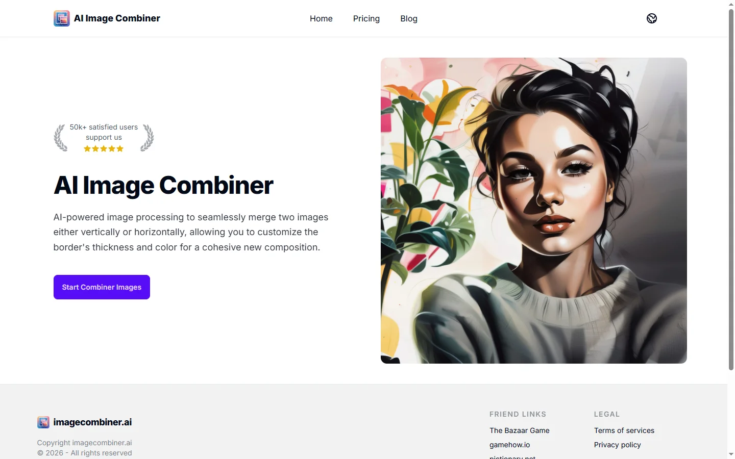 Image Combiner AI screenshot