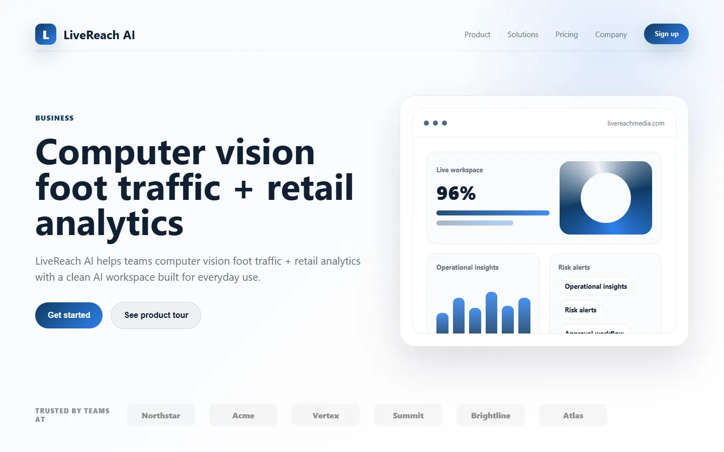 LiveReach AI screenshot