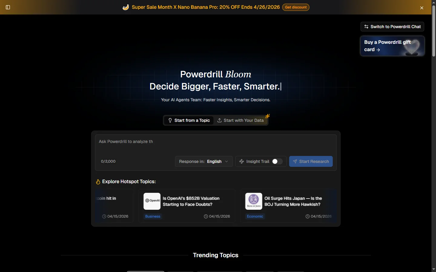 Powerdrill AI