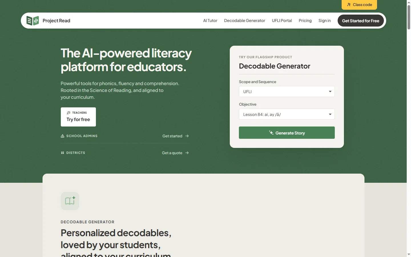 Project Read AI