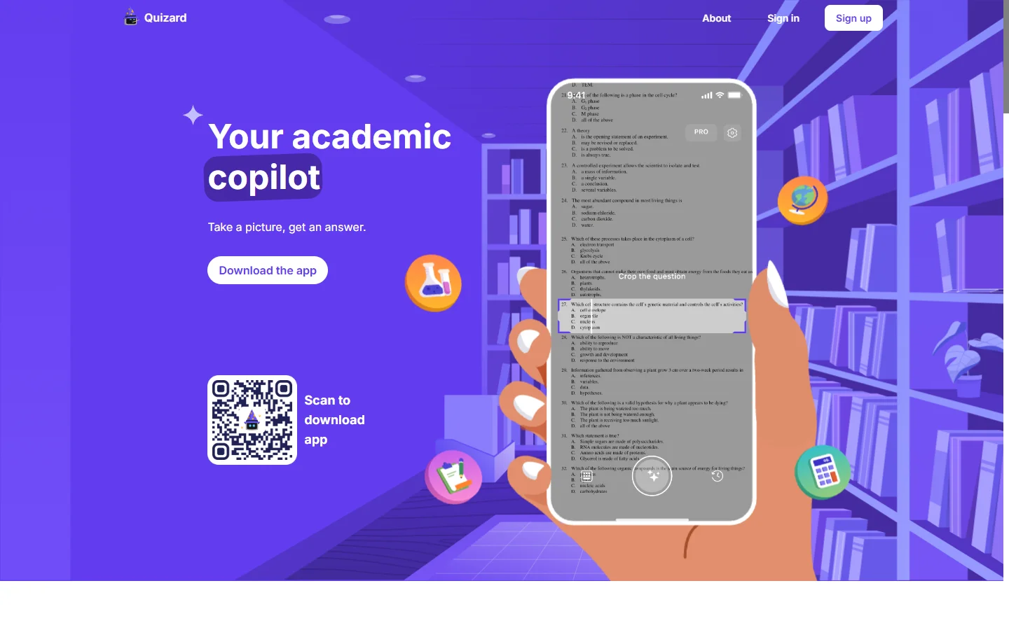 Quizard AI screenshot
