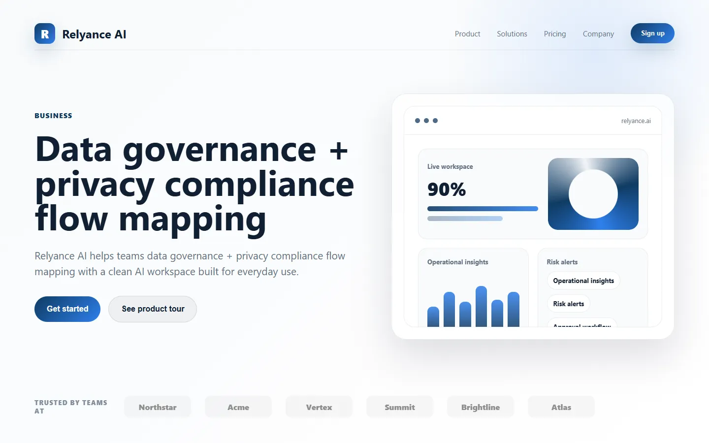 Relyance AI screenshot