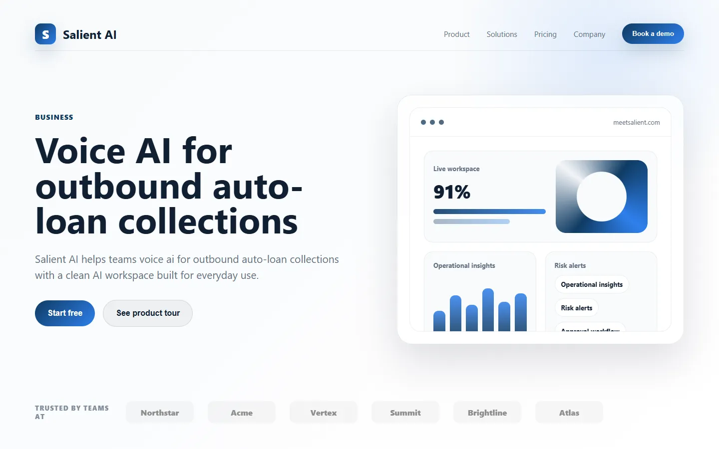 Salient AI screenshot