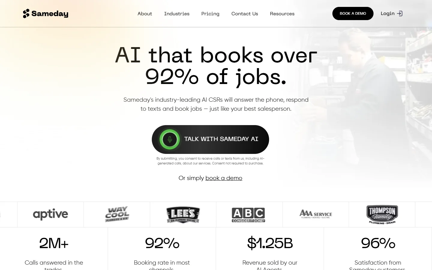 Sameday AI screenshot