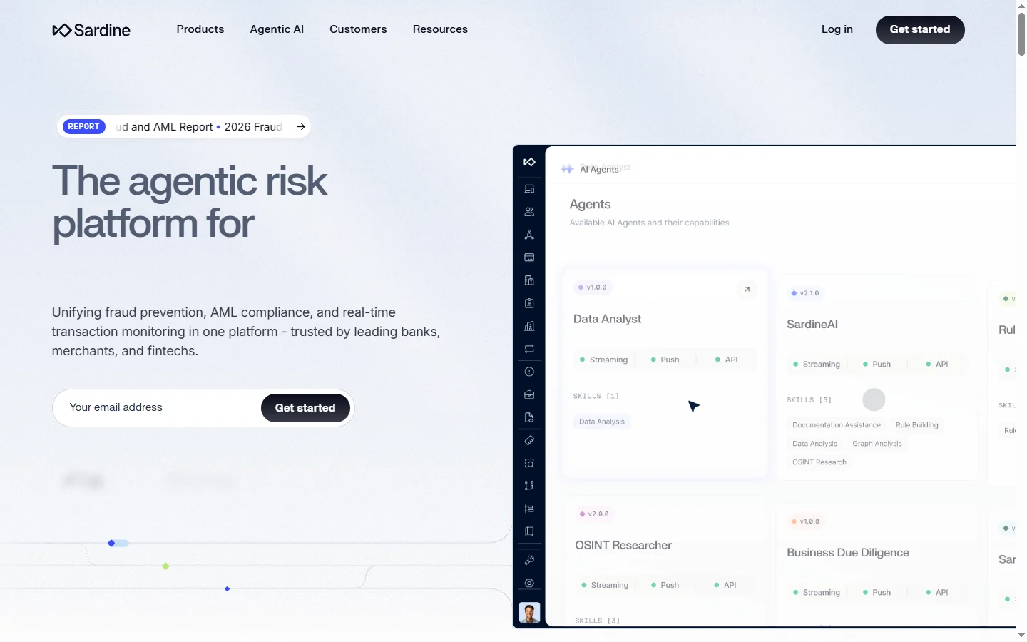 Sardine AI screenshot