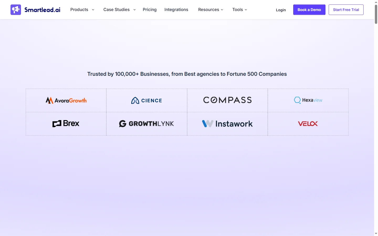 Smartlead AI screenshot