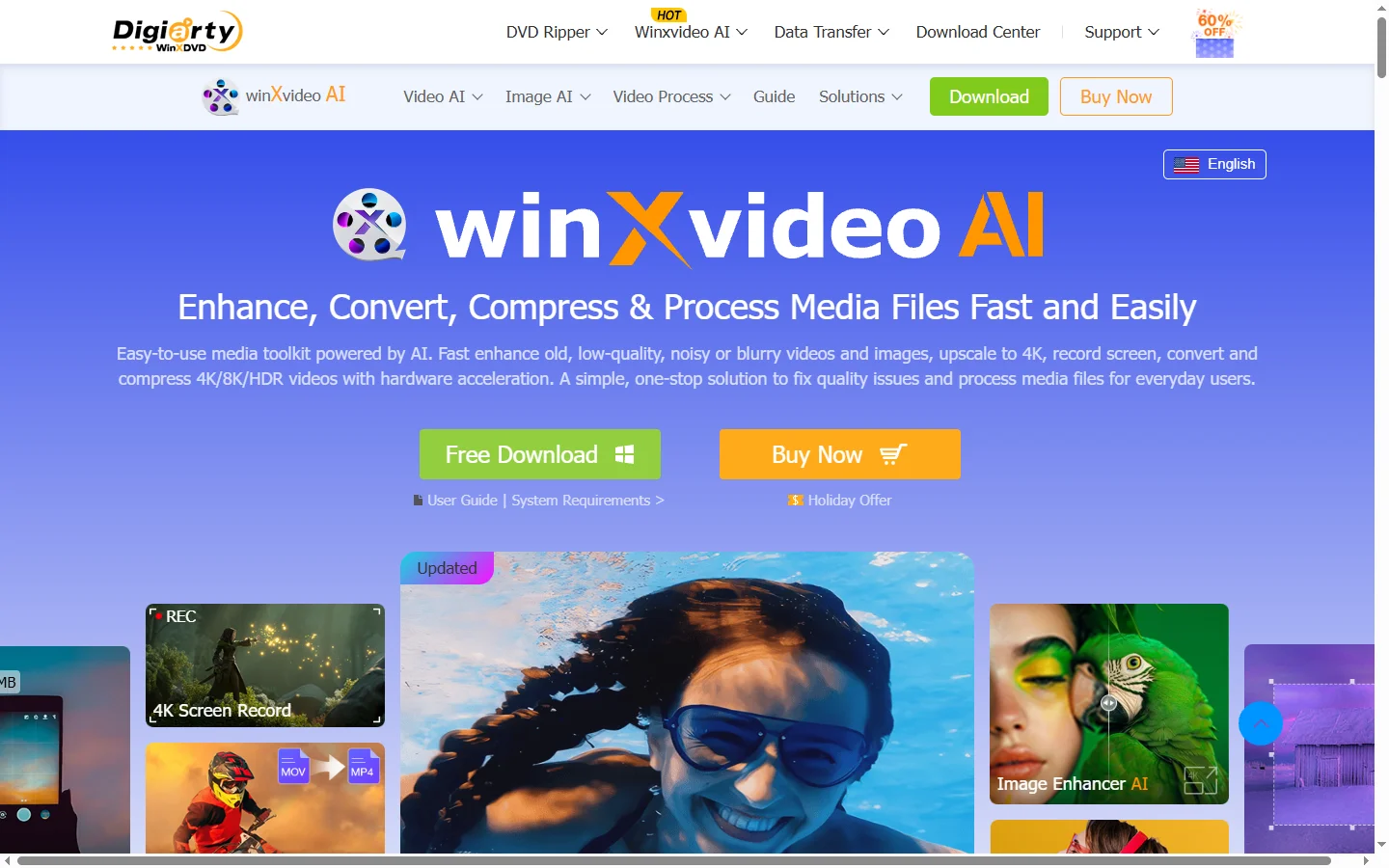 Winxvideo AI screenshot